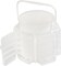We R Craft Caddy Translucent Plastic Storage-6.3"X6.3"X5.7" Case